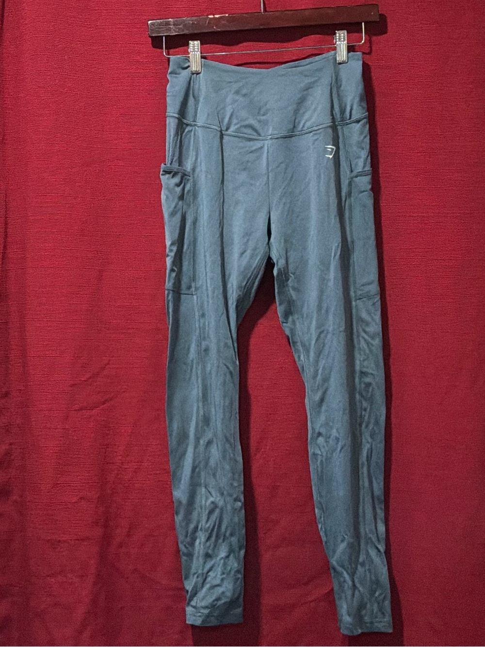Gymshark Teal High-Waist Performance Joggers